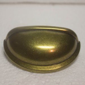 Amerock 3 Inch Allison Cup Pull in Burnished Brass Set of 2